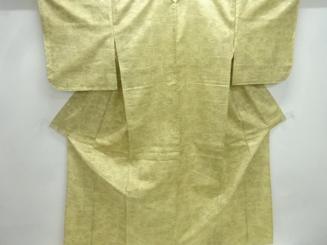 JAPANESE KIMONO / OMESHI / NISHIJIN-ORI / UNUSED / HITOE / WOVEN MIST